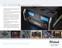 McIntosh MA-9000 - Brochure 